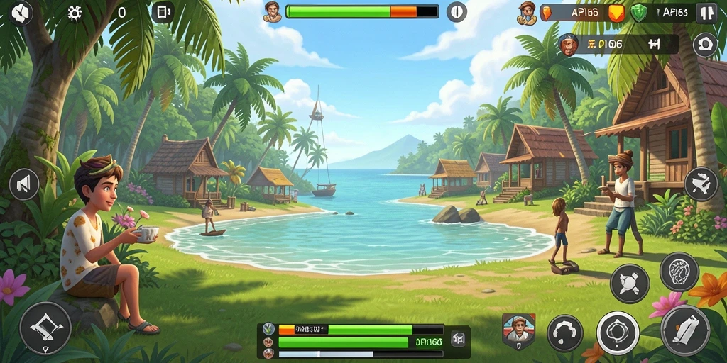 Screenshot gameplay API66 menampilkan momen seru dalam permainan santai.