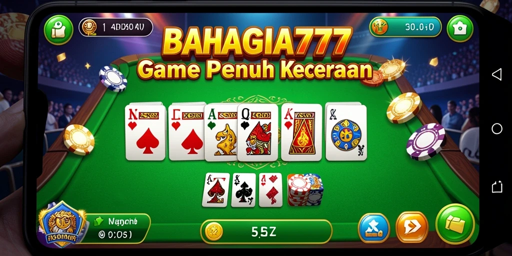 Tampilan gameplay seru dan interaktif di BAHAGIA777.