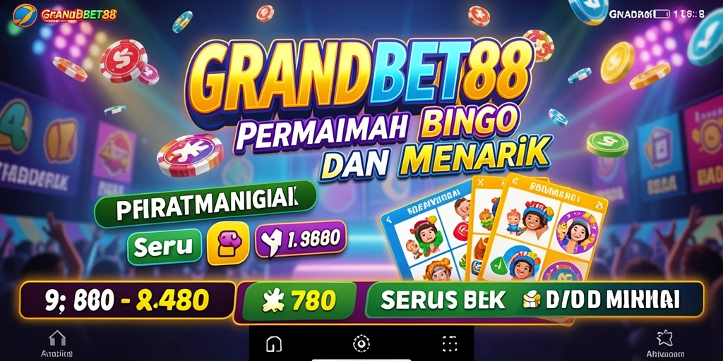 Tampilan gameplay seru di GRANDBET88 saat bermain Bingo.