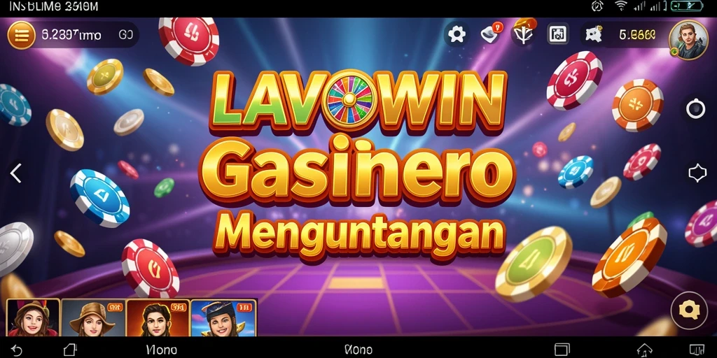 Gameplay seru LAVOWIN dengan suasana Kasino yang menakjubkan.