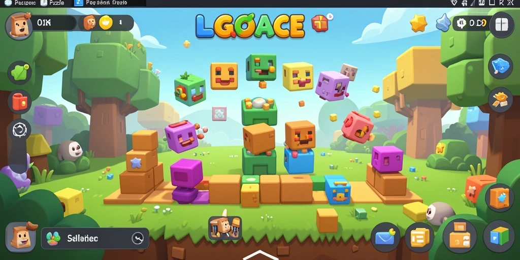 Tampilan gameplay LGOACE yang menantang dan menarik.