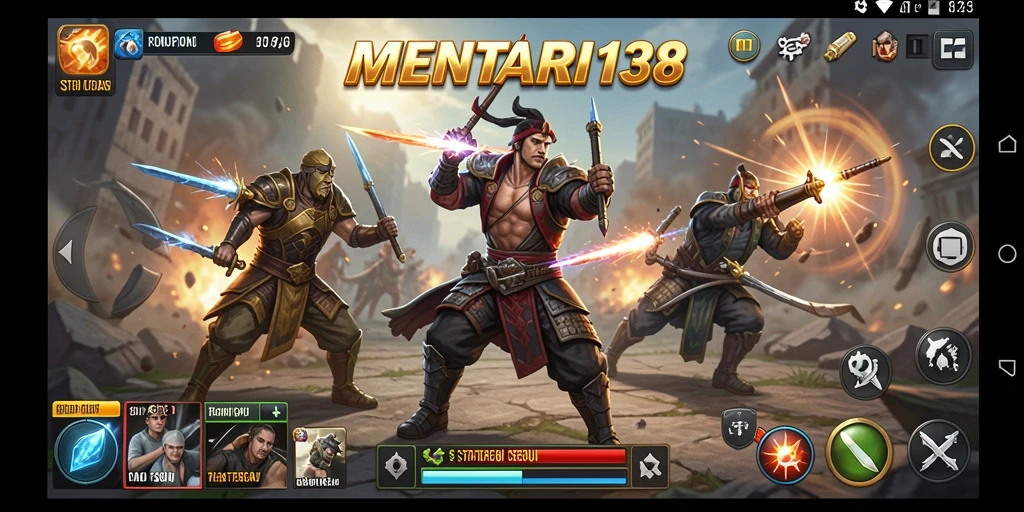 Tampilan gameplay TPS yang seru dan mendebarkan.