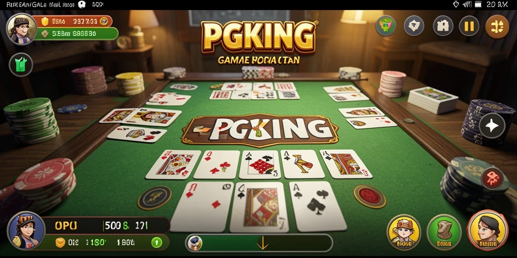 Tampilan menarik dari gameplay Gaple di PGKING, penuh strategi dan keseruan.
