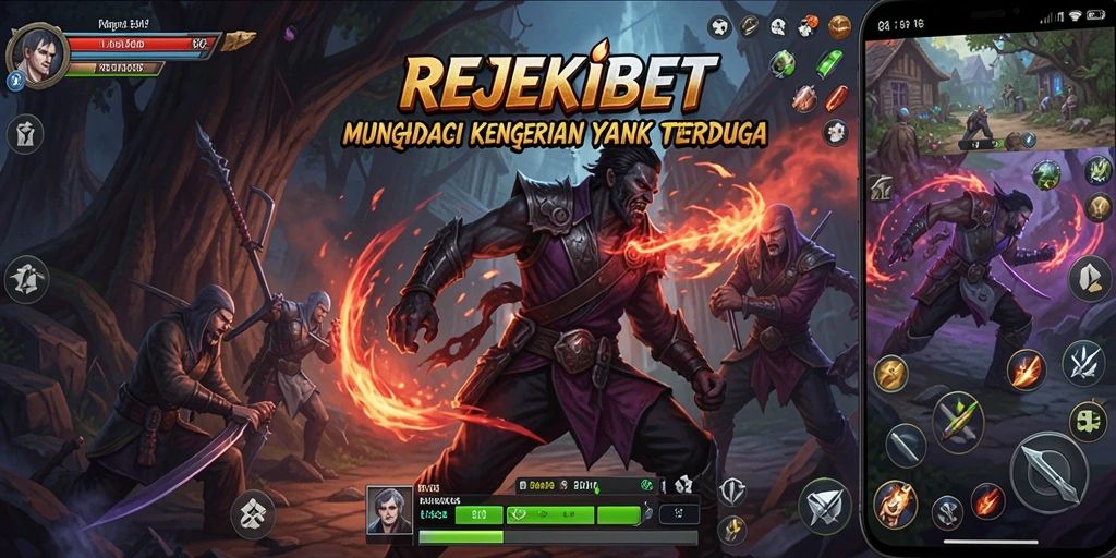 Screenshot gameplay REJEKIBET menampilkan suasana menyeramkan yang menggugah adrenalin.