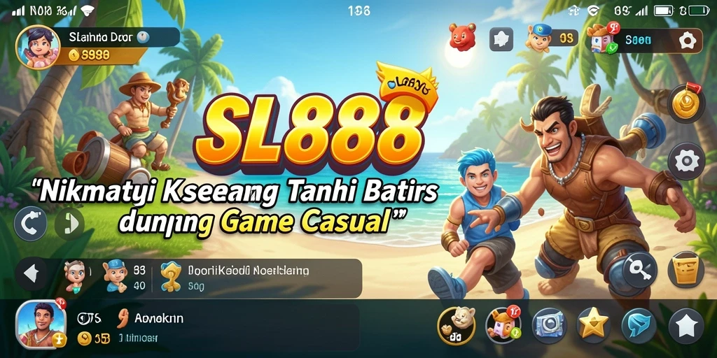 Tampilan gameplay <strong>SL888</strong> yang menarik dan penuh warna.