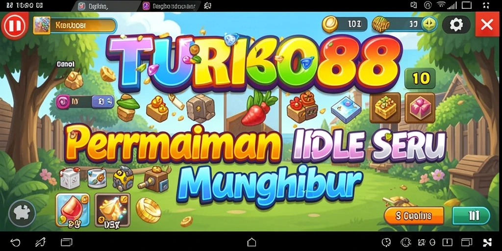 Tampilan gameplay <strong>TURBO88</strong> yang penuh warna dan menarik.