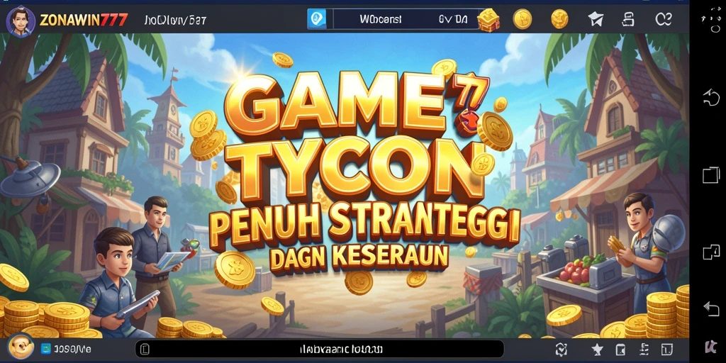 Tampilan gameplay ZONAWIN777 yang seru dan menantang.